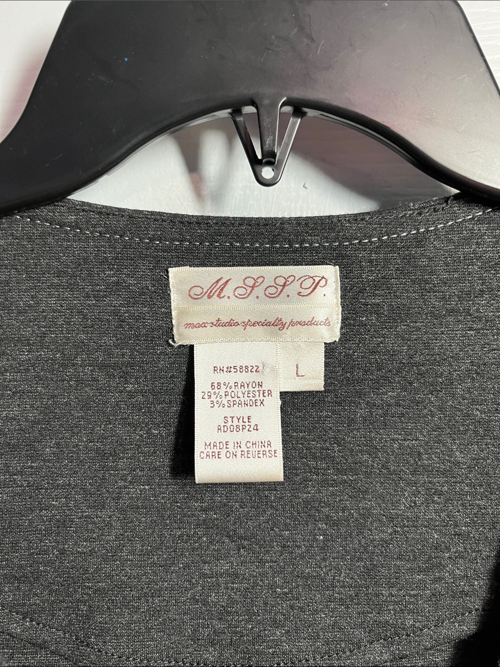 Max Studio Gray Button-Front Jacket - Picture 2 of 11